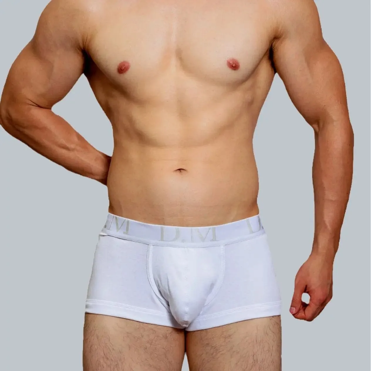 D.M Men's Boxer Underwear Low Waist sexy