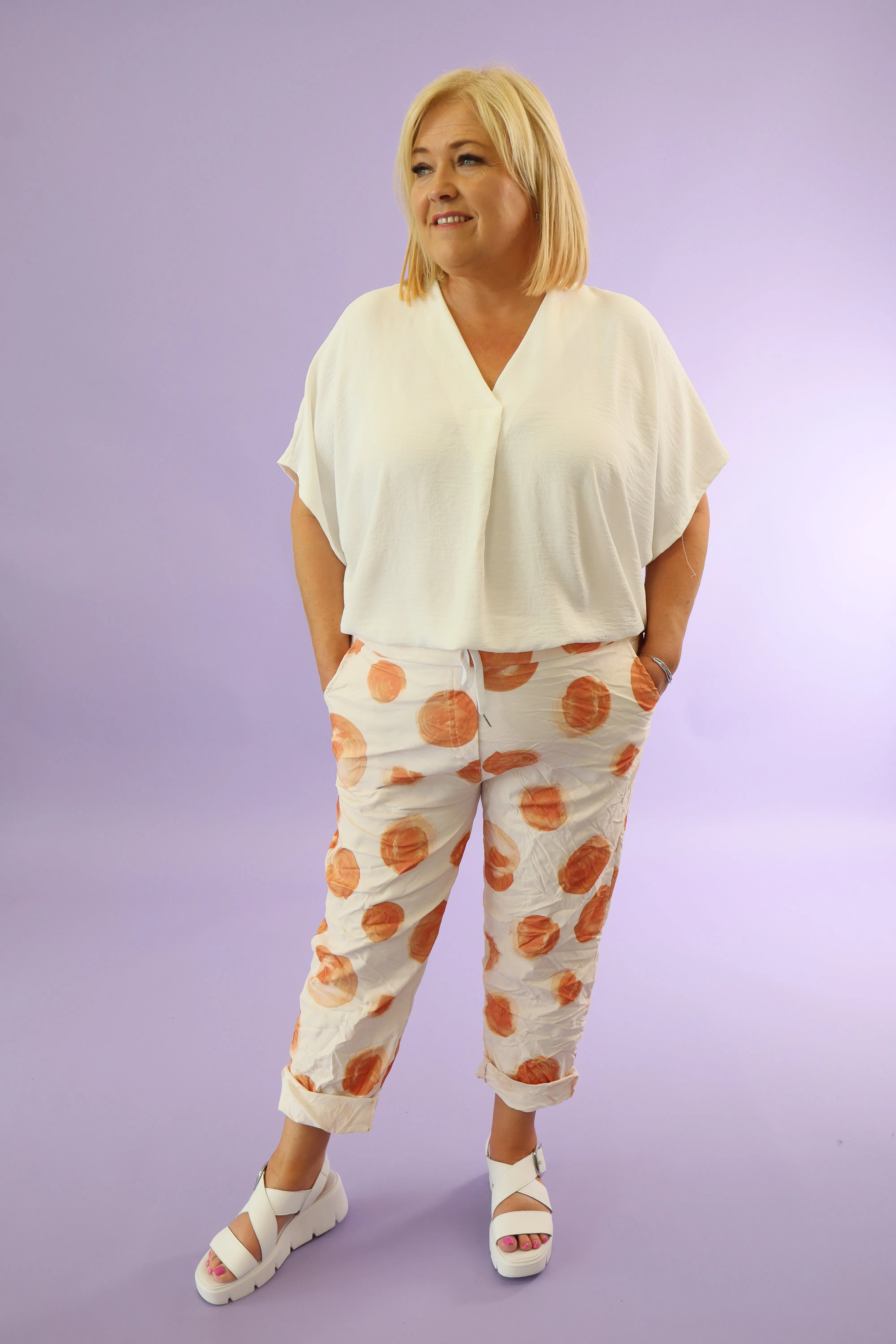 Dottie Jogger in Rust