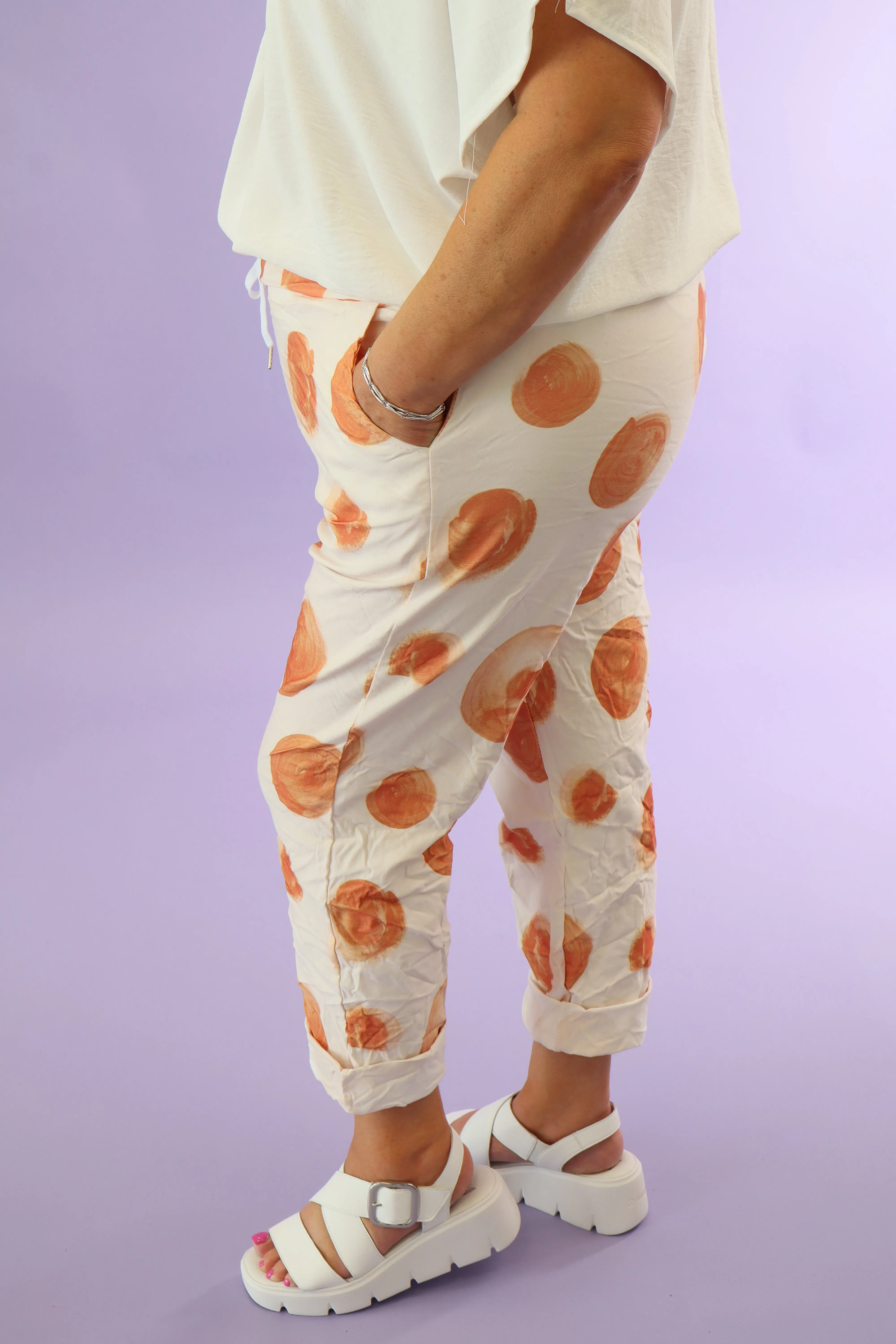 Dottie Jogger in Rust