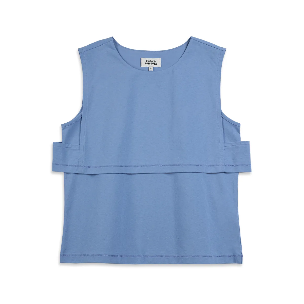 Double Layer Tank Little Boy Blue