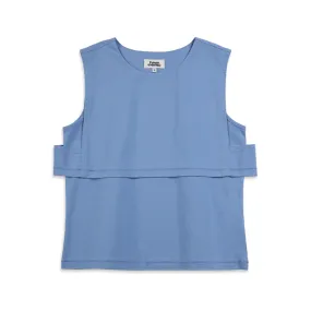 Double Layer Tank Little Boy Blue