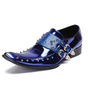 Dress Shoes with Decoration Monk Strap Low Top