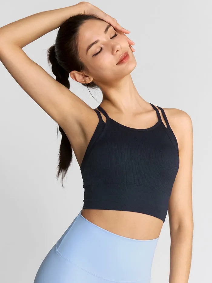 Dual Layer Seamless Bra Top