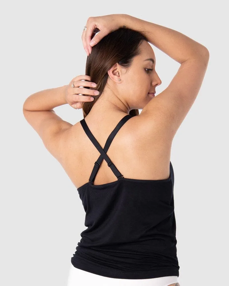 EMBRACE LEAKPROOF CONTOUR CAMI BLACK