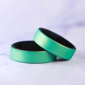 Emerald Dual Layer Breathable Silicone Ring