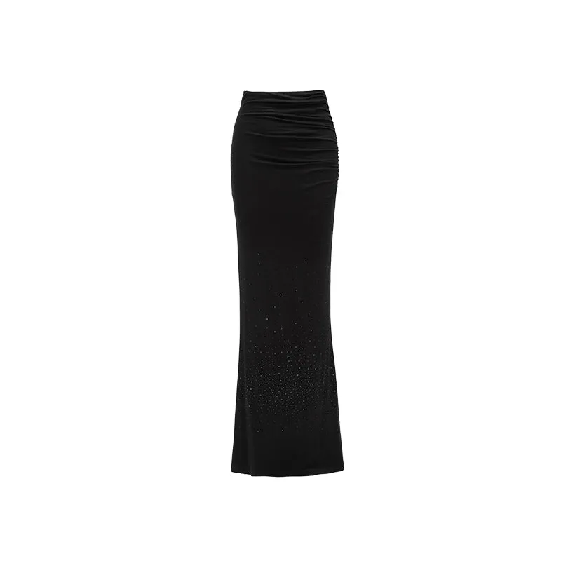 Essential Comfort Mid-Rise Bodycon Midi Skirt