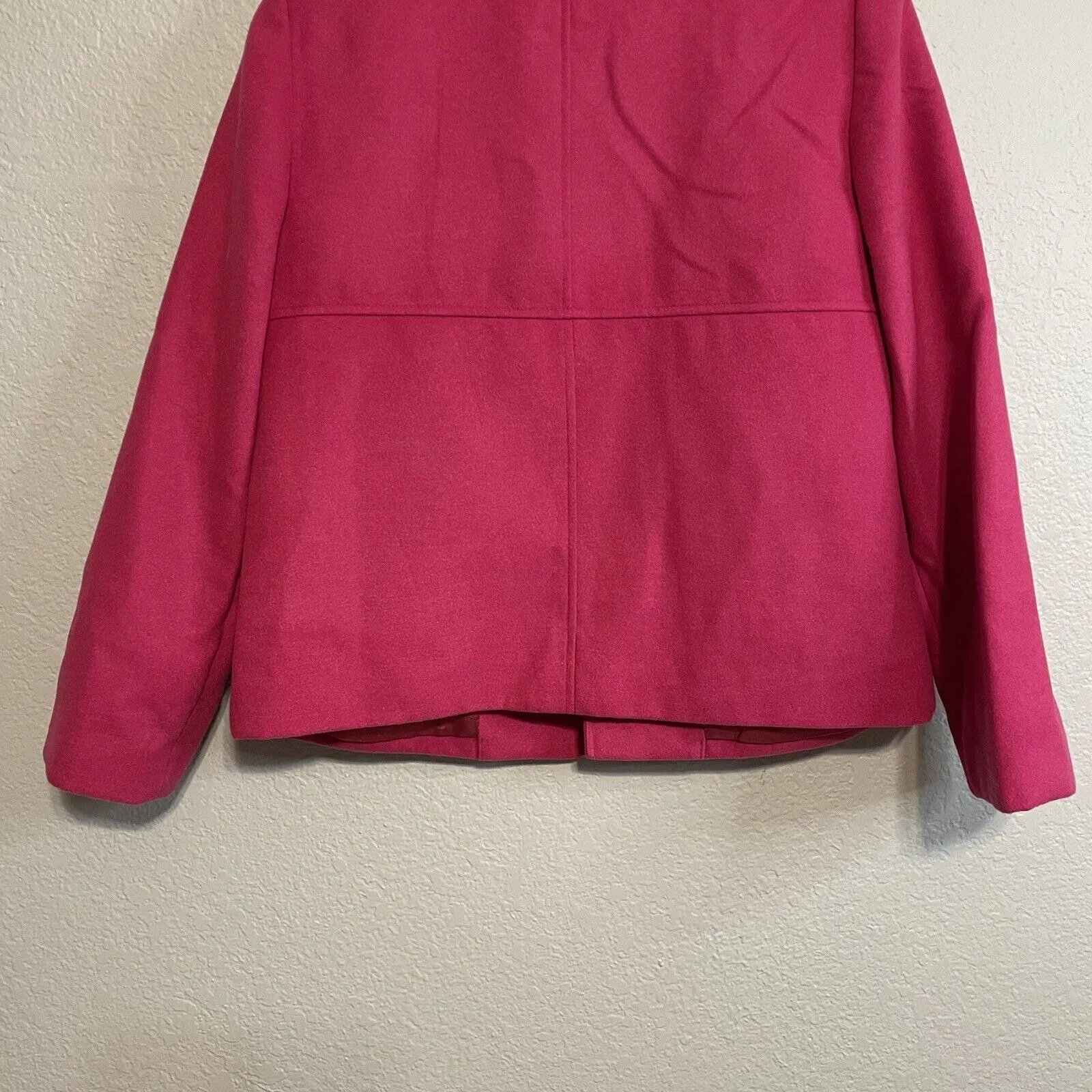 Fleece Open Front Jacket