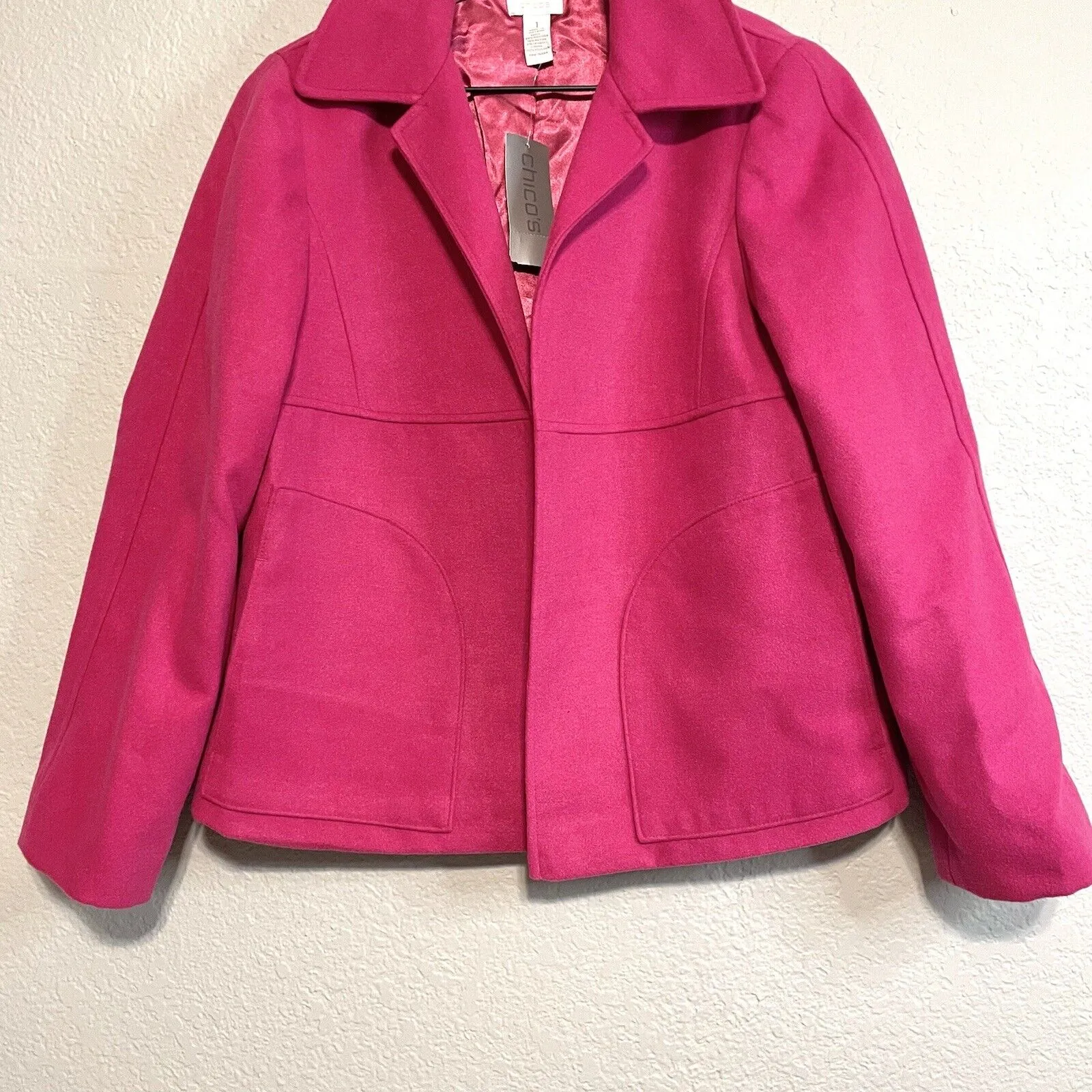 Fleece Open Front Jacket