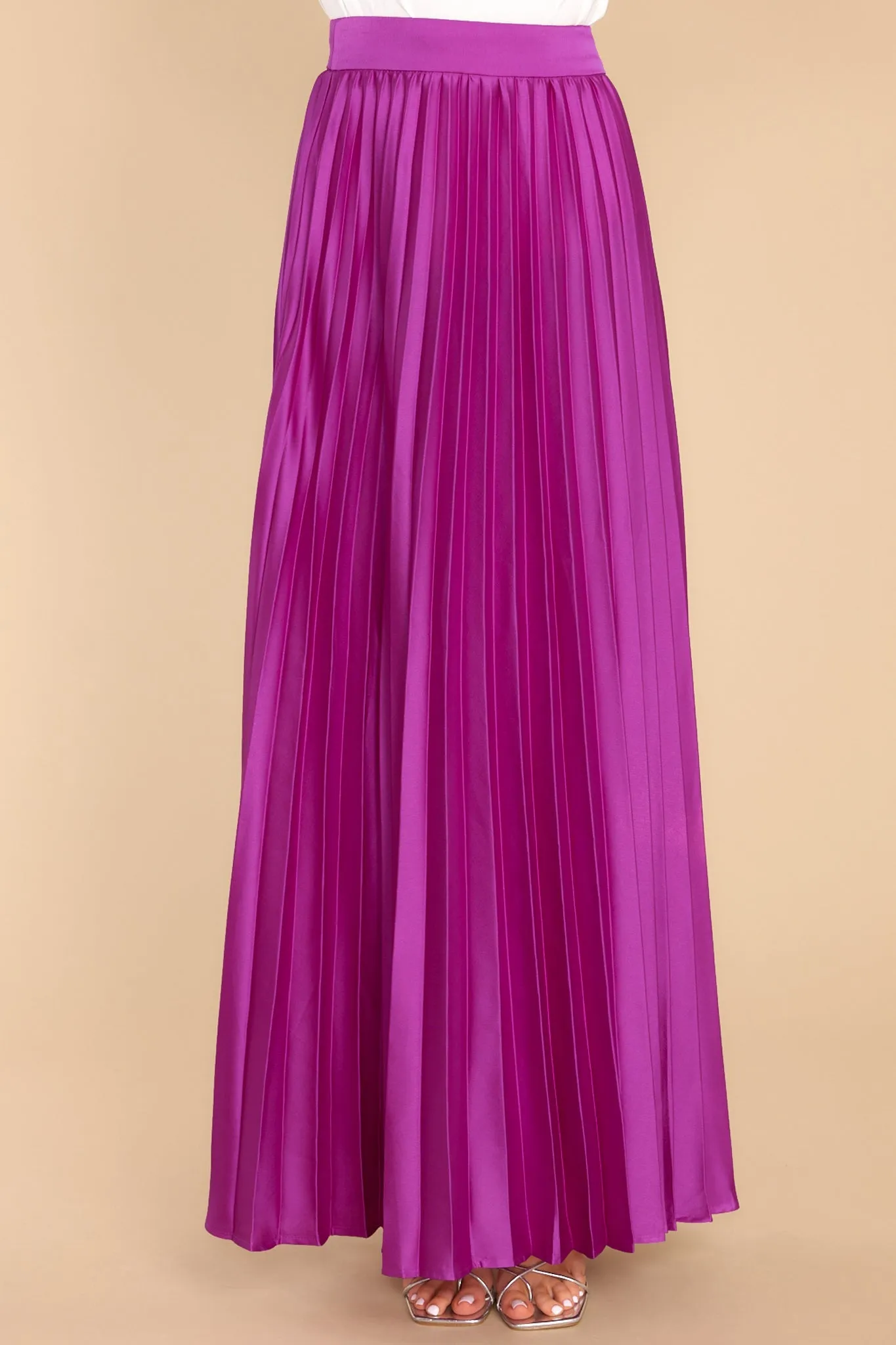 Four Elements Magenta Maxi Skirt