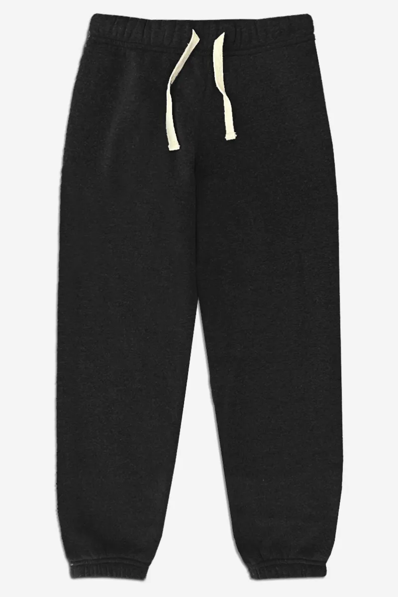 French Terry Cozy Jogger - Vintage Black