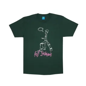 Frog Skater T-Shirt - Green