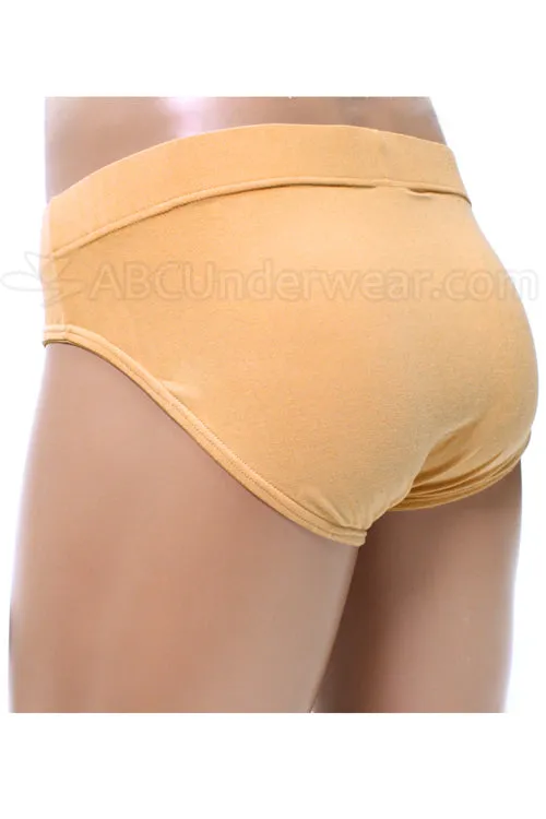 Gregg Contoured Microfiber Brief Underwear - Beige Tan