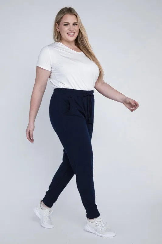 HI Curvy Plus Size Women Drawstring Jogger