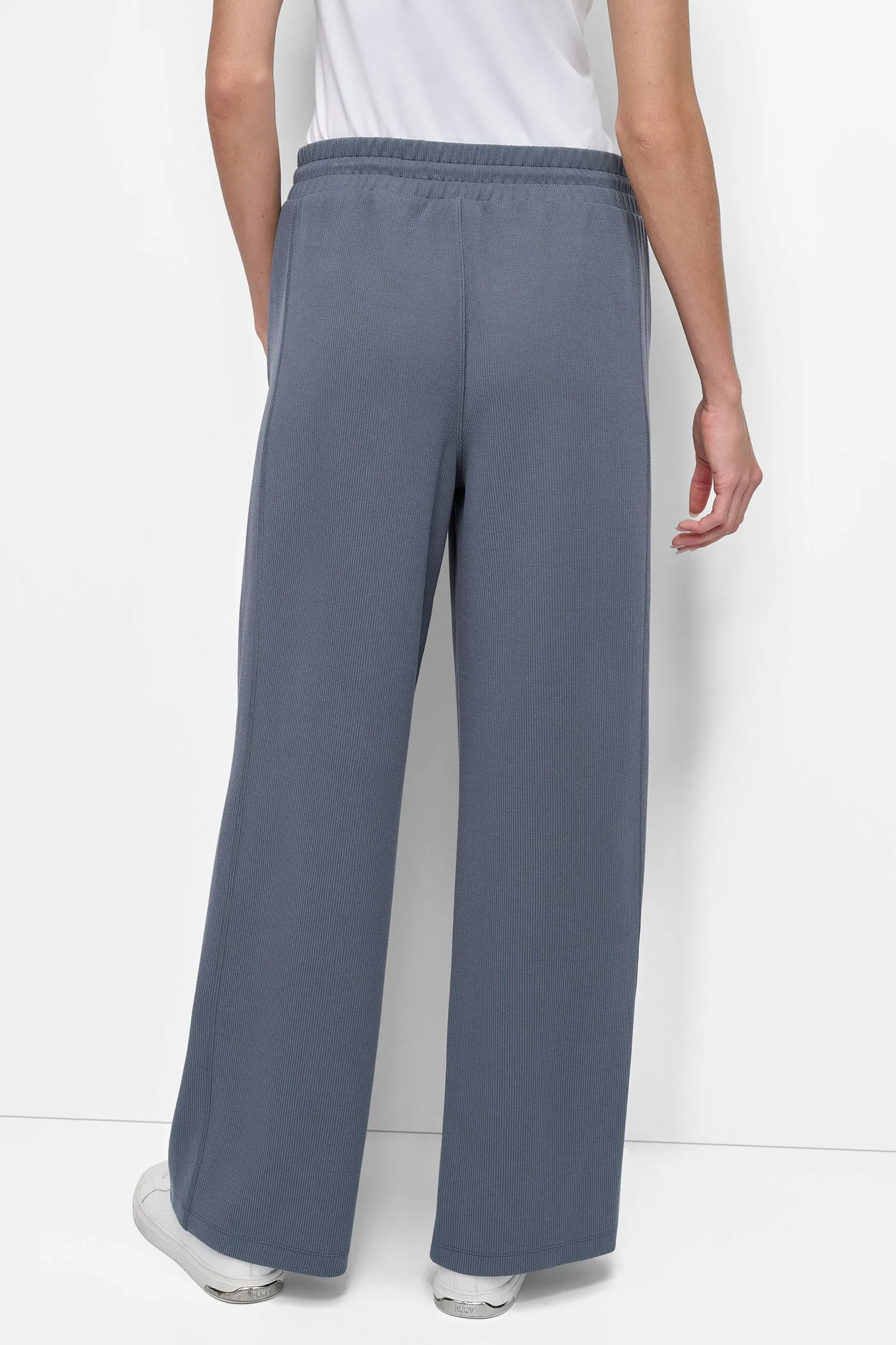 HIGHLINE RIB HIGH WAIST WIDE LEG 30IN PANT