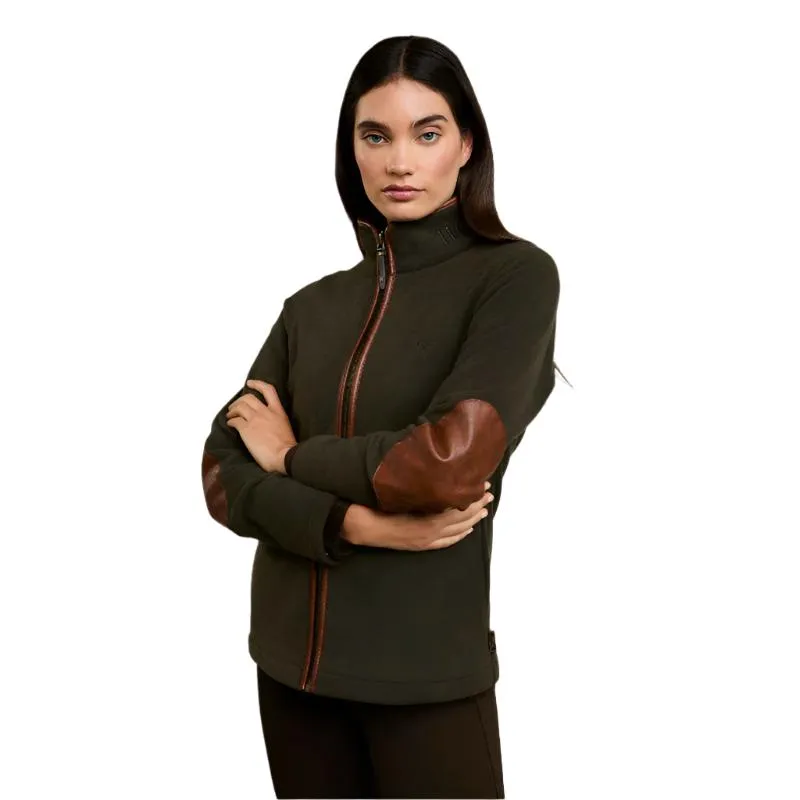 Holland Cooper Country Ladies Fleece Jacket - Khaki