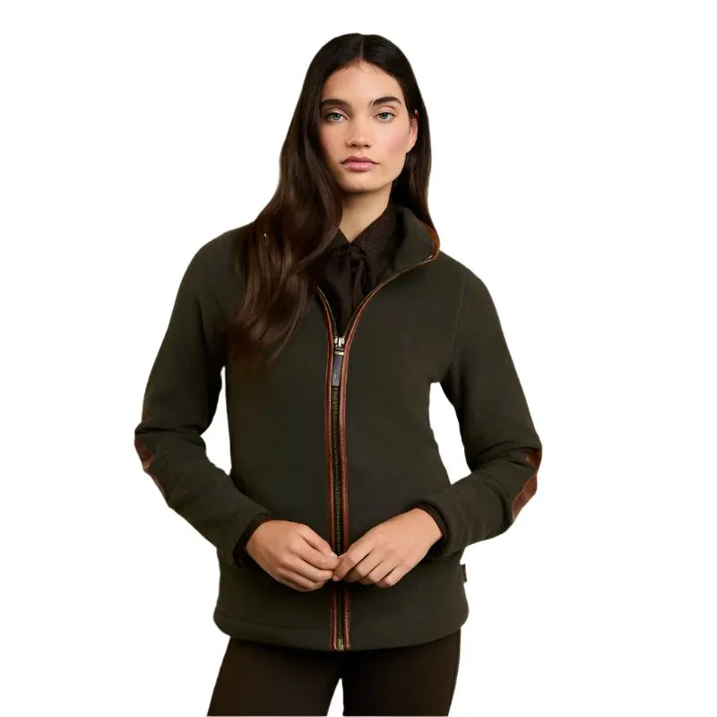 Holland Cooper Country Ladies Fleece Jacket - Khaki