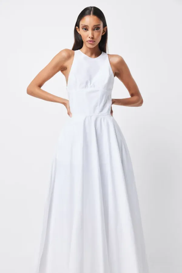 Homage Maxi Dress White