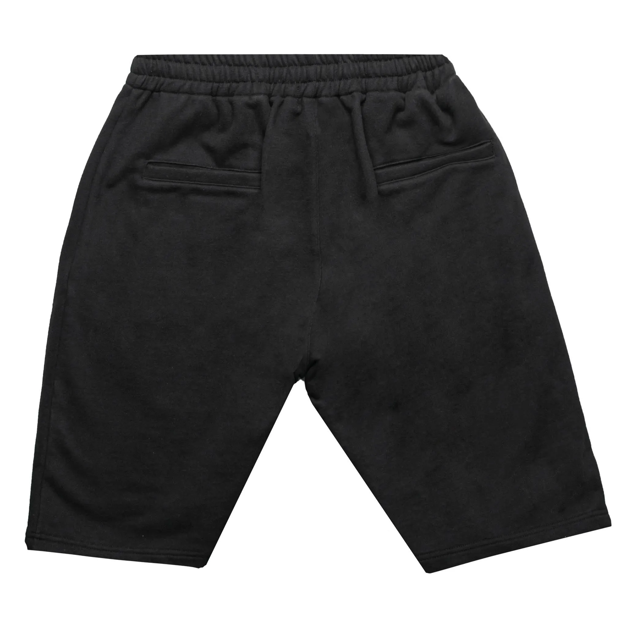 HOMME  Rubber Patch Shorts Black