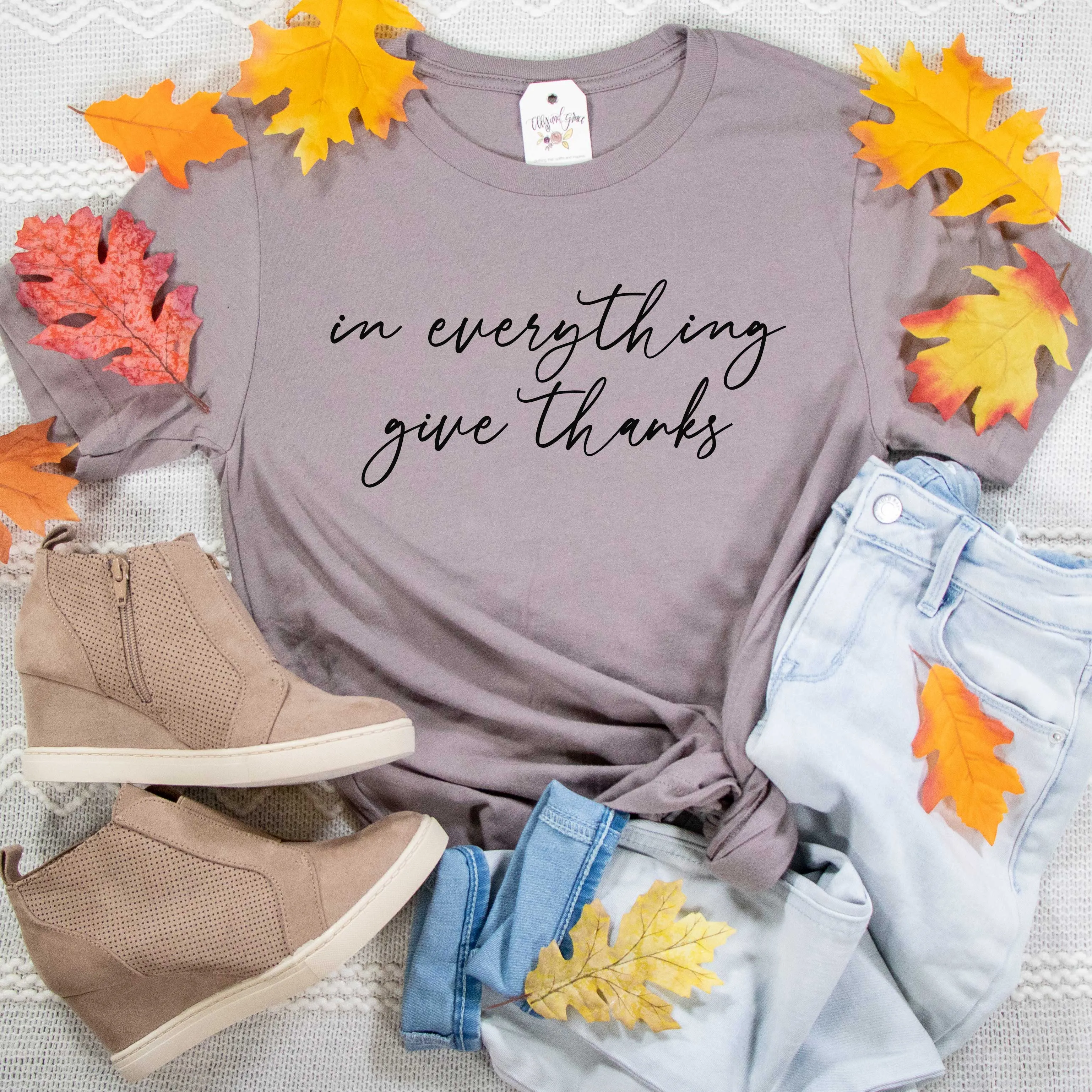 In Everything Give Thanks Unisex Shirt