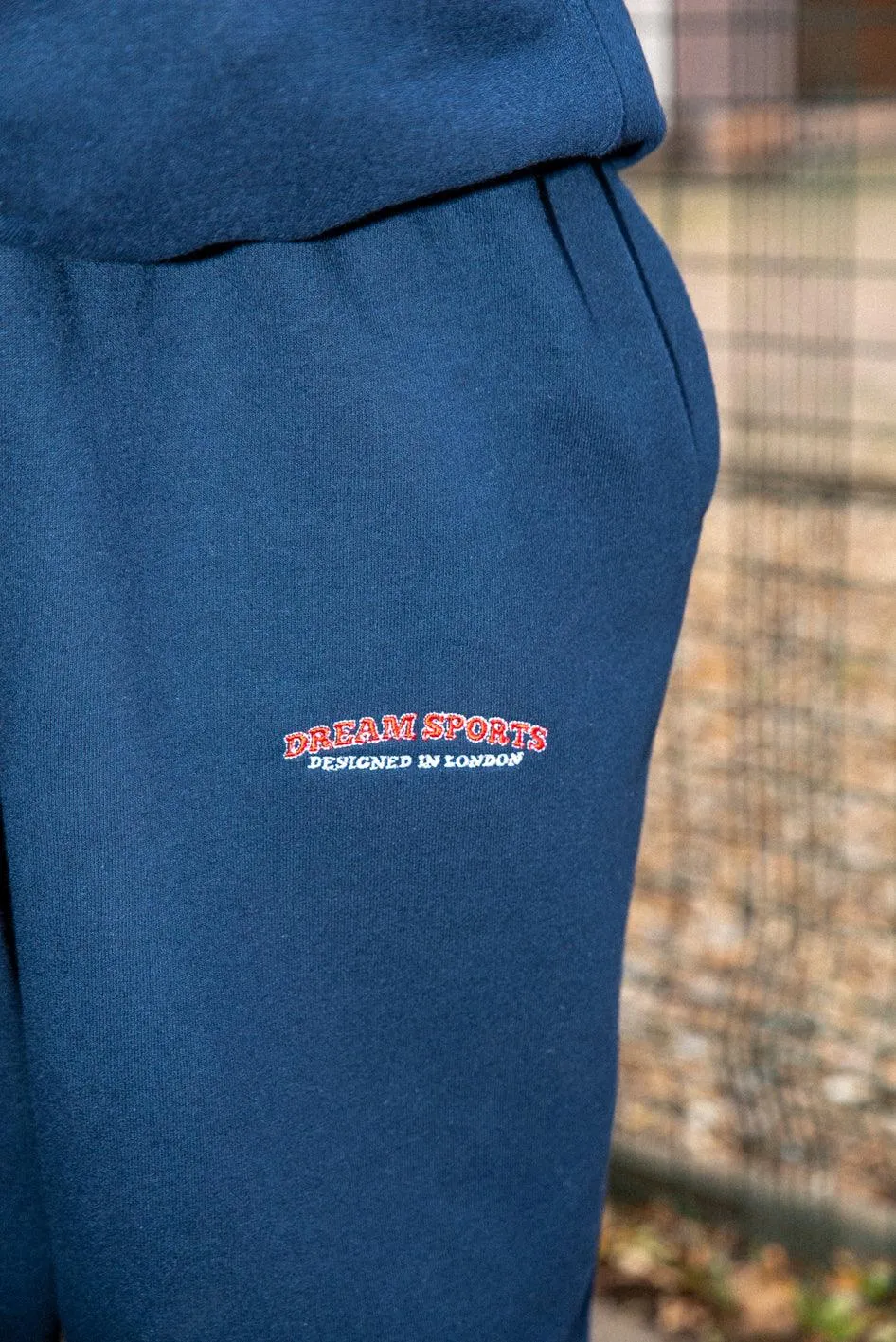 Joggers in Navy with Dream Sports Embroidery