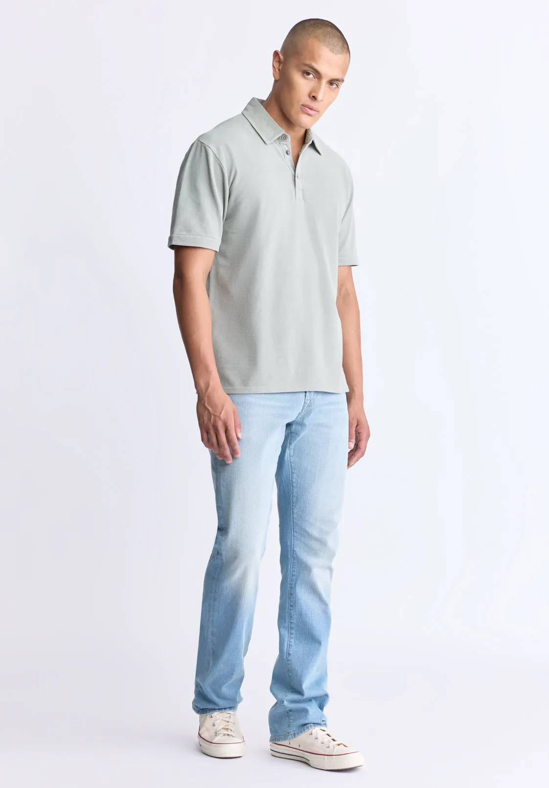 Kabold Men's Classic Polo, Iceberg green - BM24515