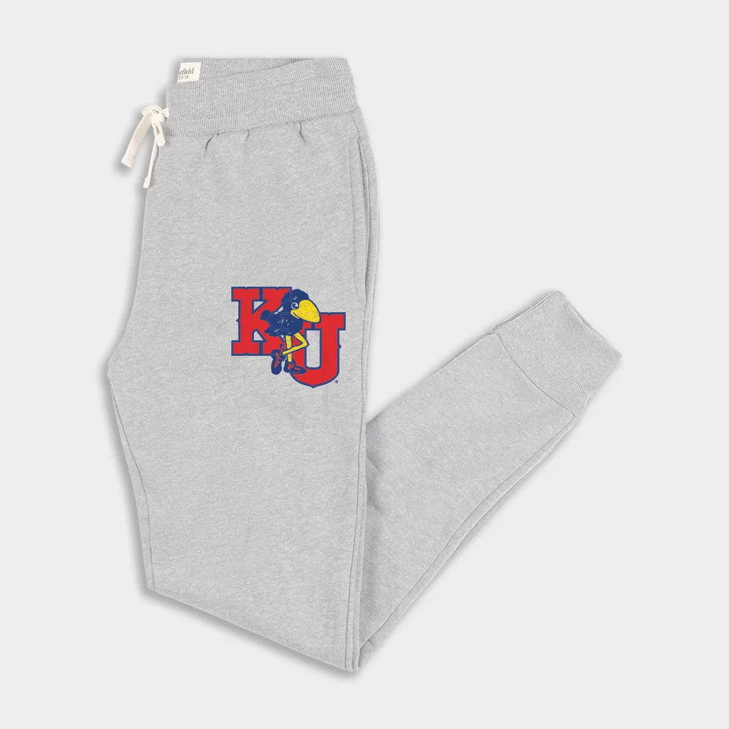 Kansas Jayhawks Vintage 1912 Mascot Joggers