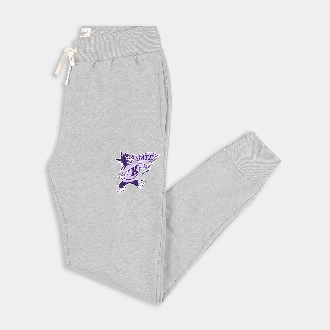 Kansas State Vintage Wildcat Logo Joggers