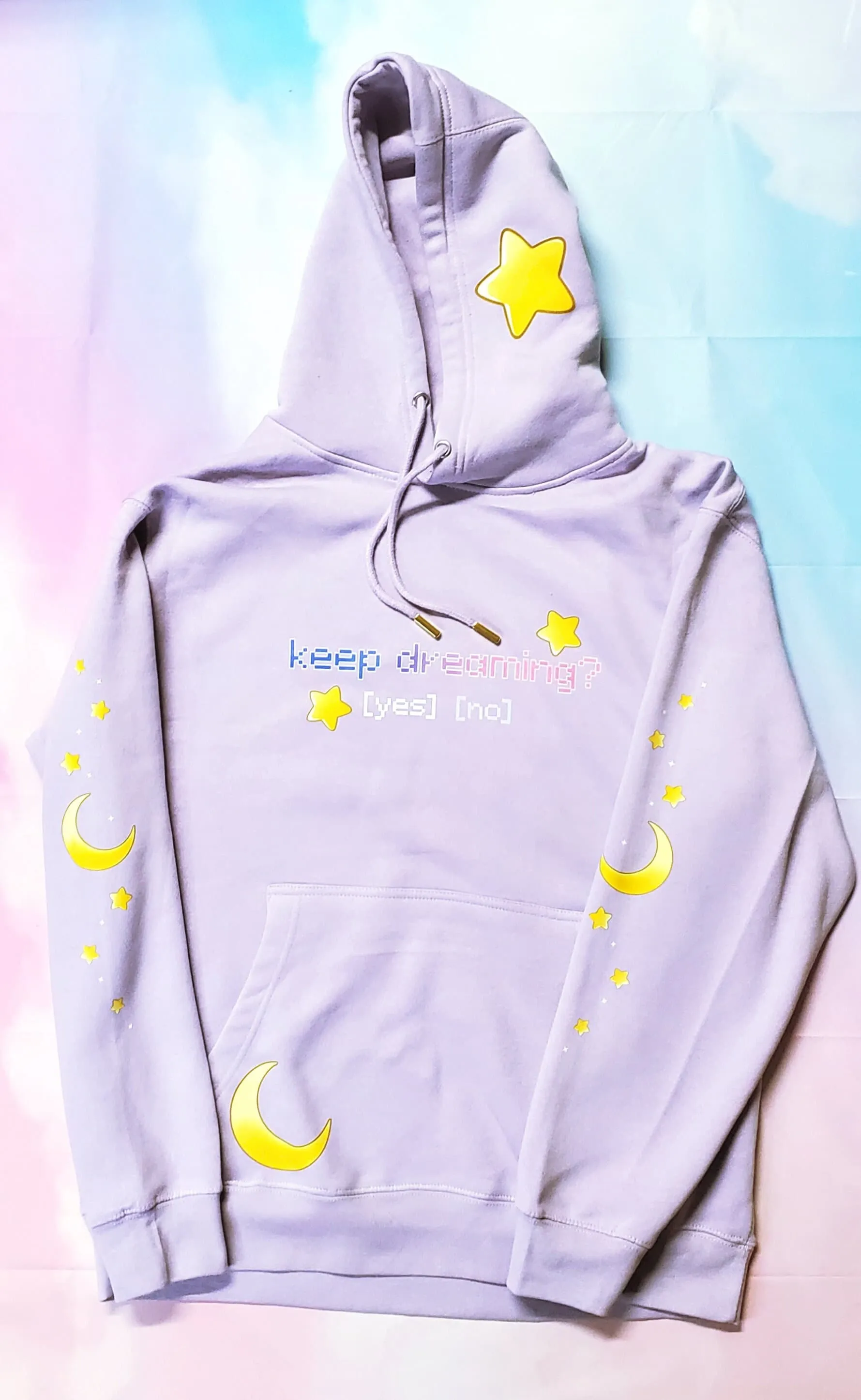 Keep Dreaming Pullover Hoodie Lilac