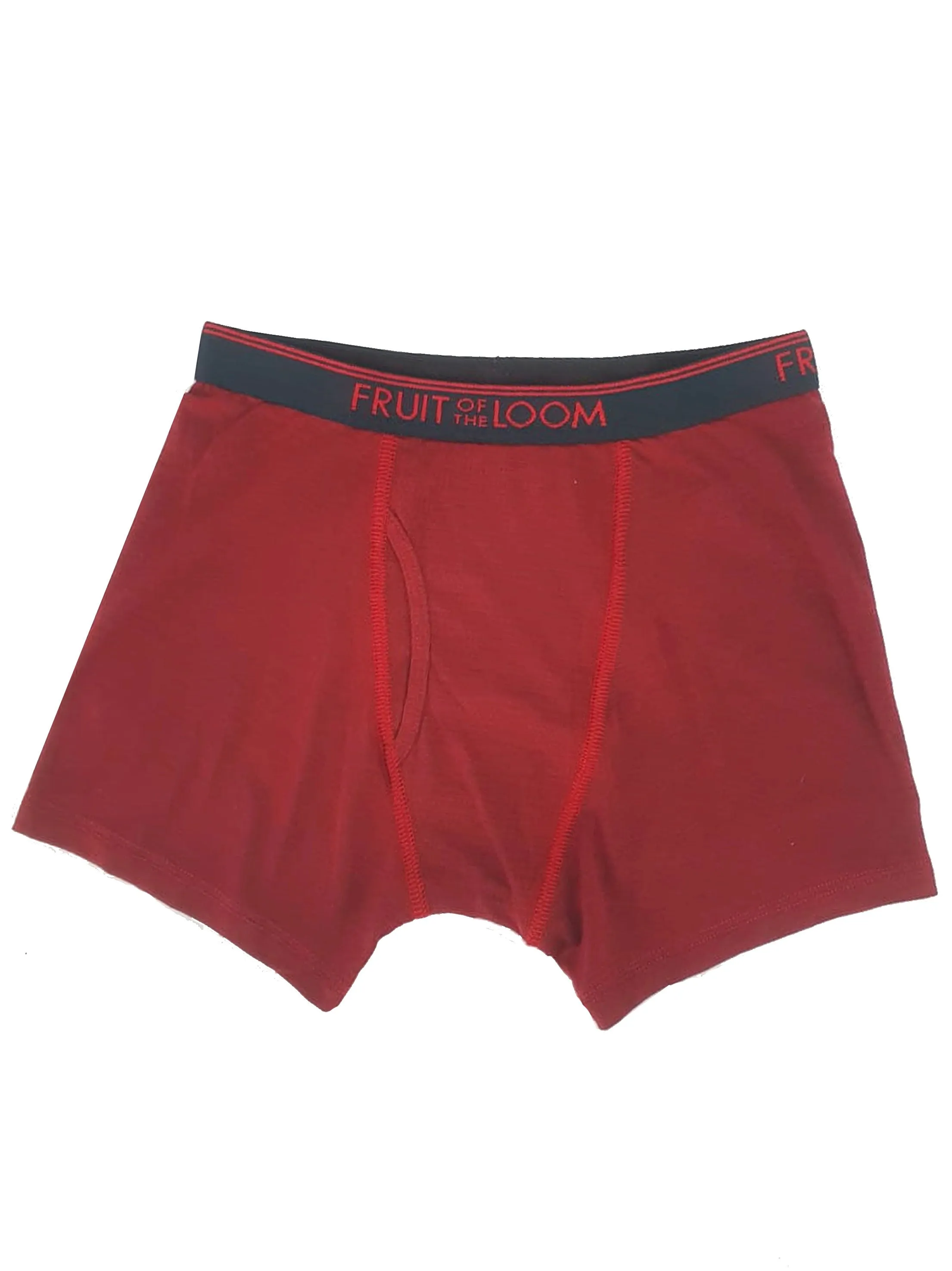 Kids Boy Brand Logo Printed Boxer,Red