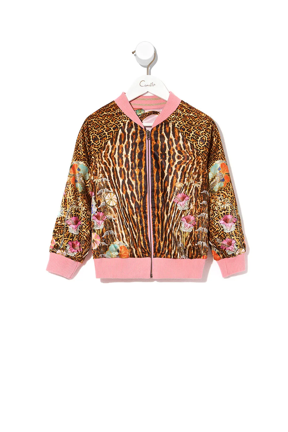 KIDS REVERSIBLE BOMBER JACKET ZIBA ZIBA