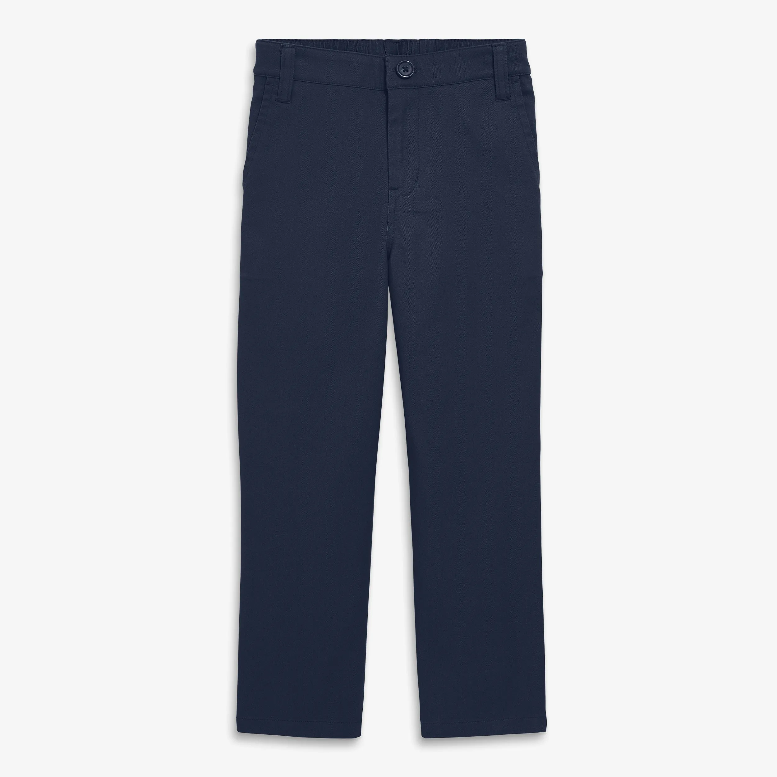 Kids stretch chino elastic-back pant