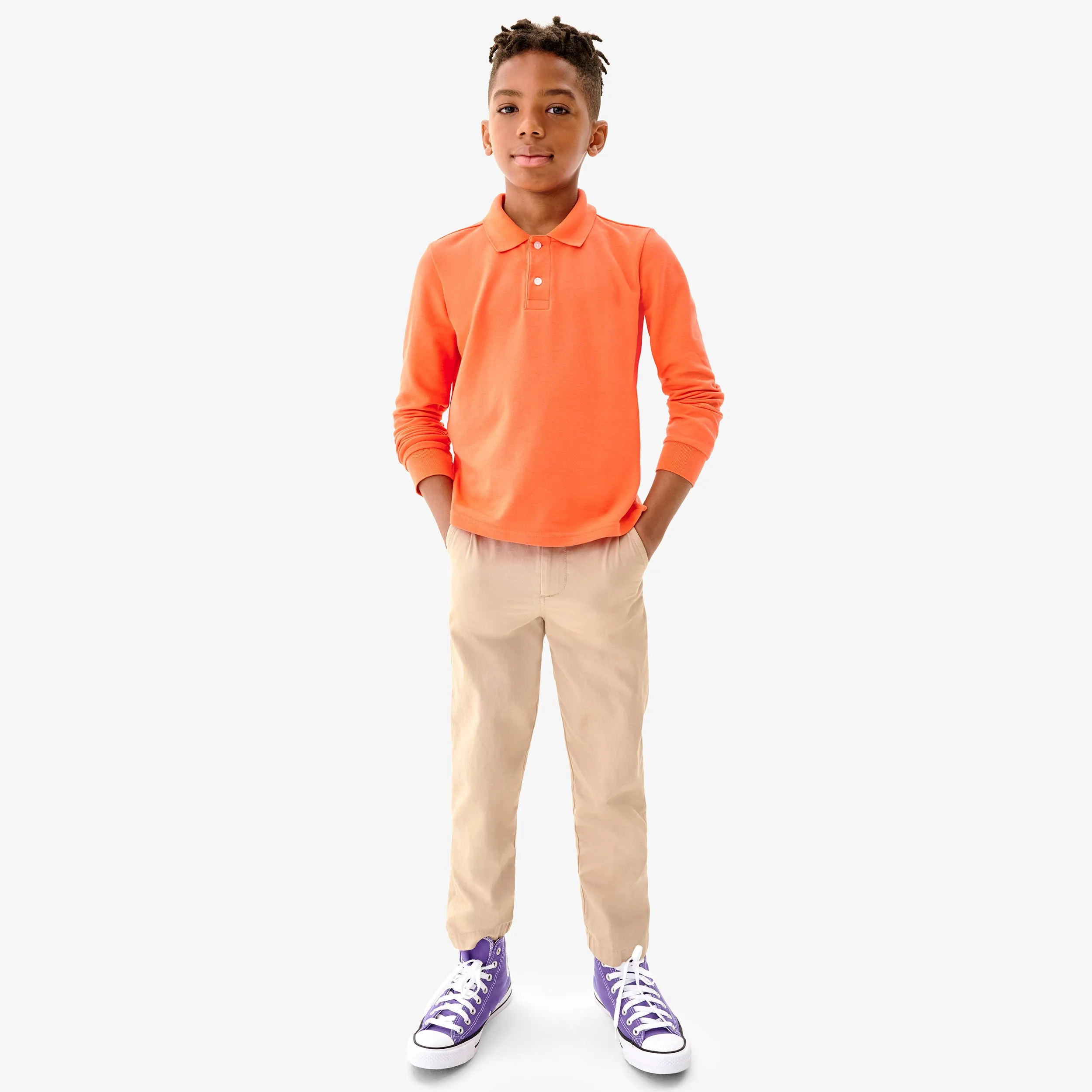 Kids stretch chino pant