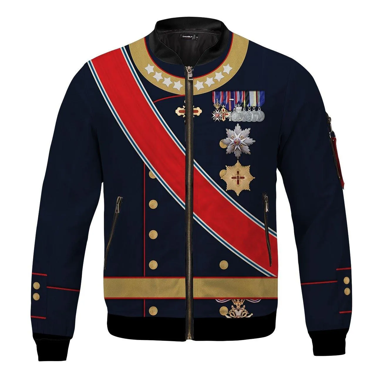 King Harald V of Norway Bomber Jacket