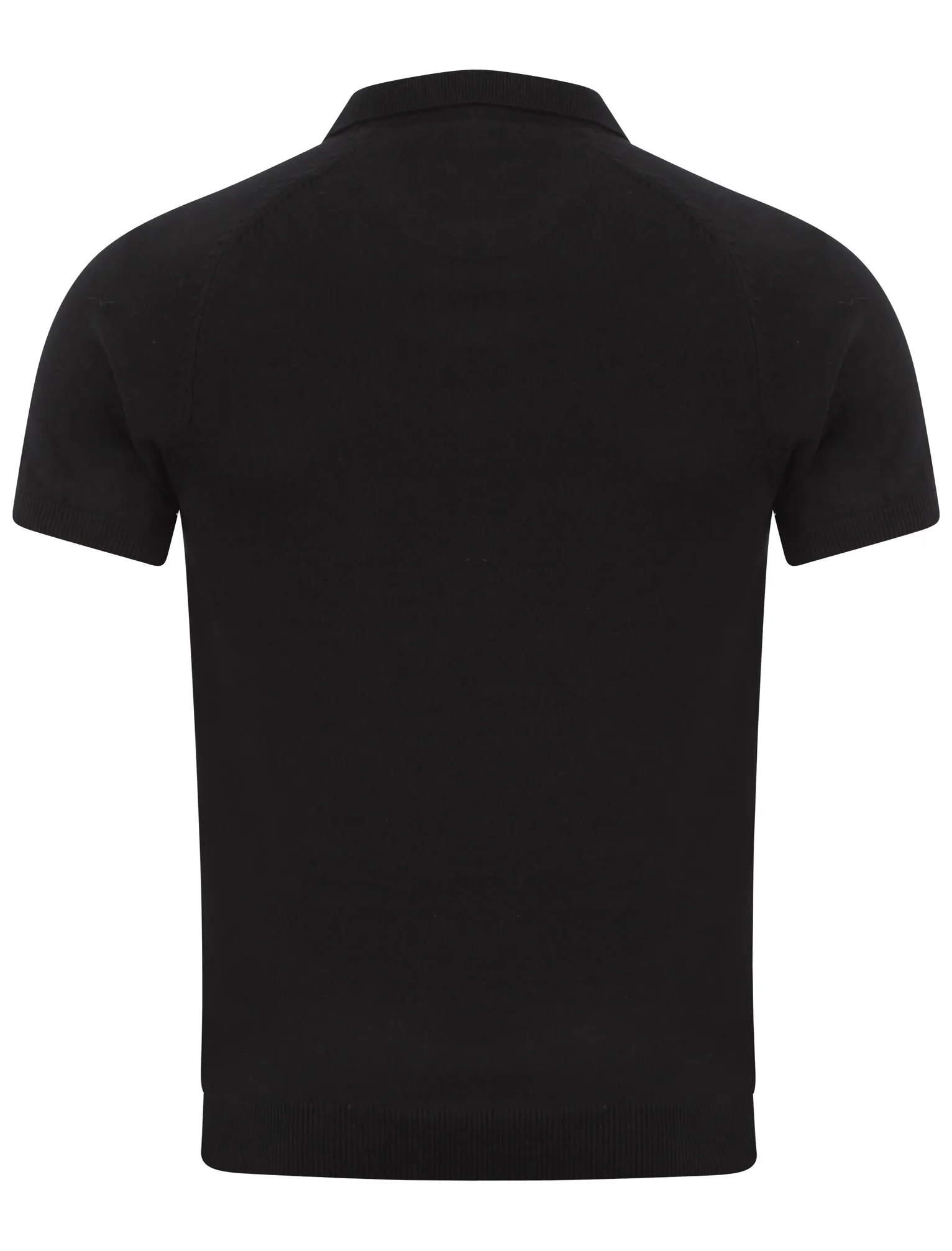 Le Shark Brandan Black Knitted Polo