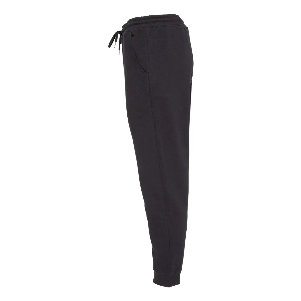 LEAD PIPE JOGGERS / BLACK French Terry Knit Joggers By Robert James