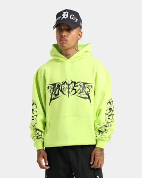 Loiter Anarchy Hoodie Neon Green