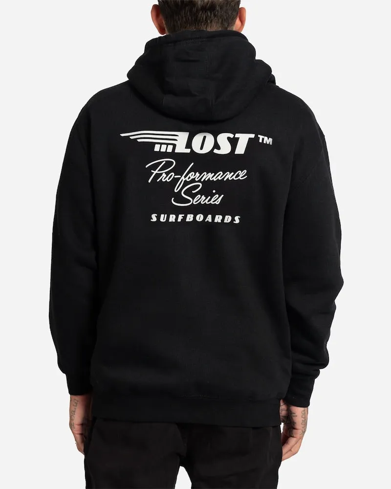 Lost Pro-Formance Series Heavy Hooded Sweatshirt-Black