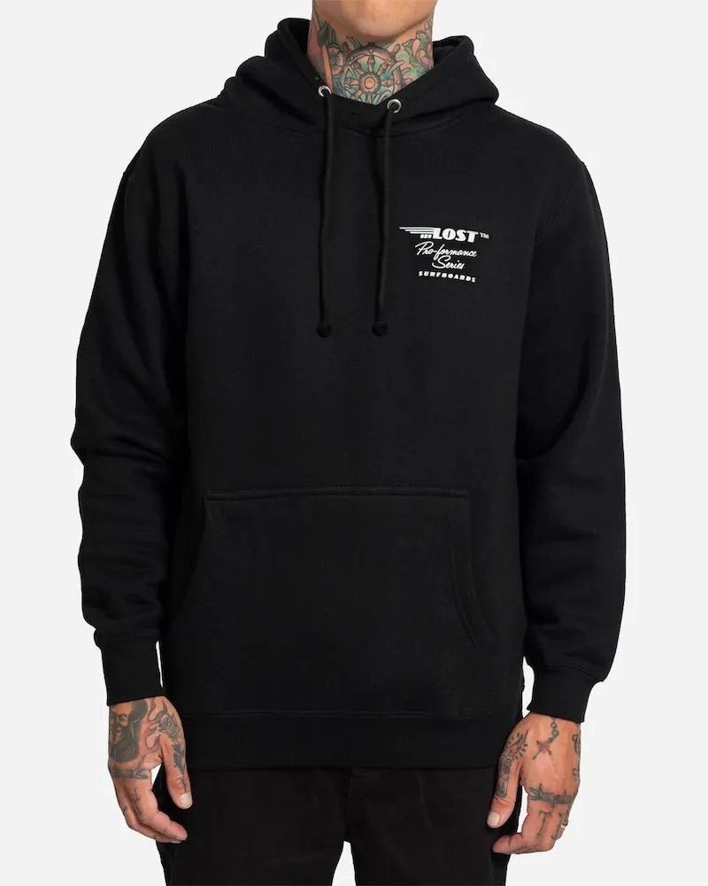 Lost Pro-Formance Series Heavy Hooded Sweatshirt-Black