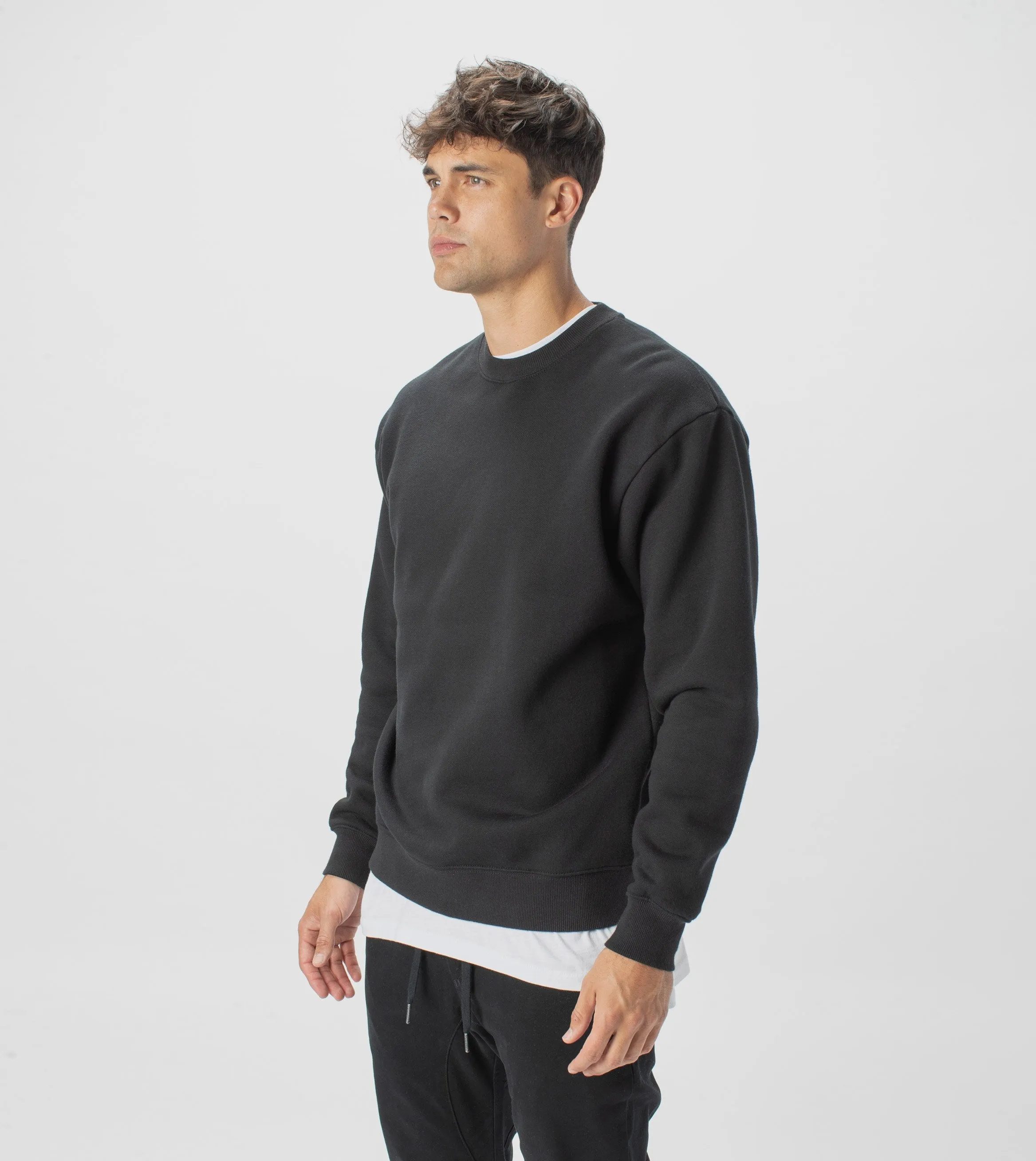 Lowgo Crew Sweat Black