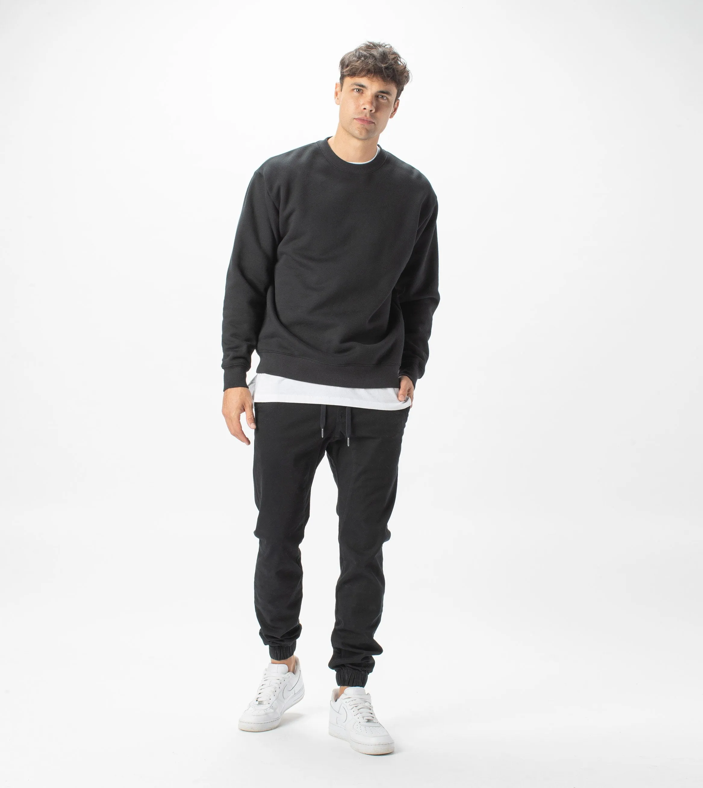 Lowgo Crew Sweat Black