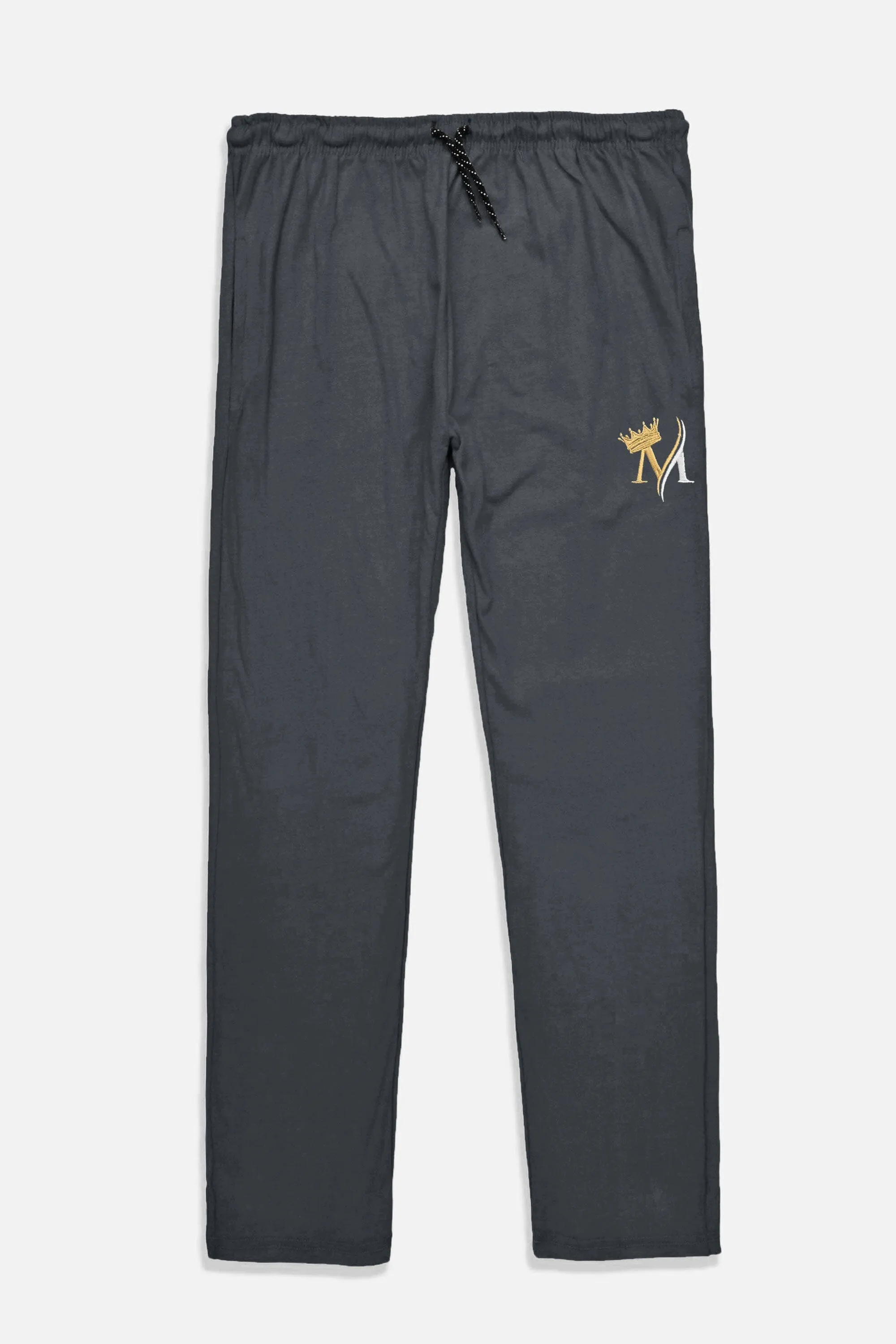 MAX 21 Men's Crown Embroidered Fleece Trousers