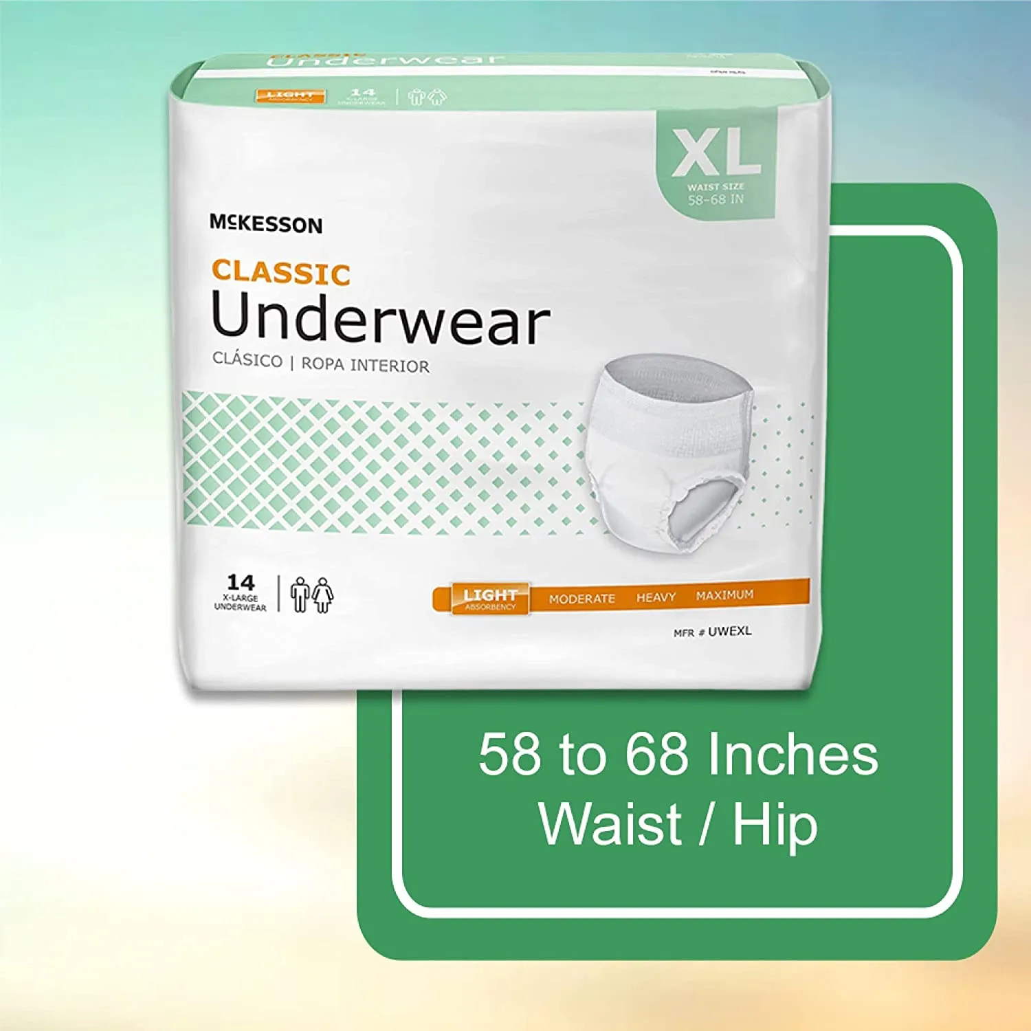 McKesson Classic Underwear