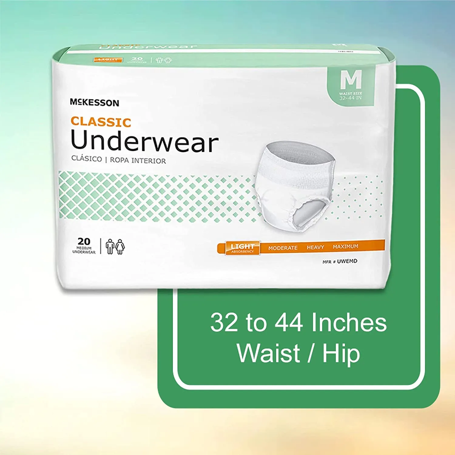 McKesson Classic Underwear