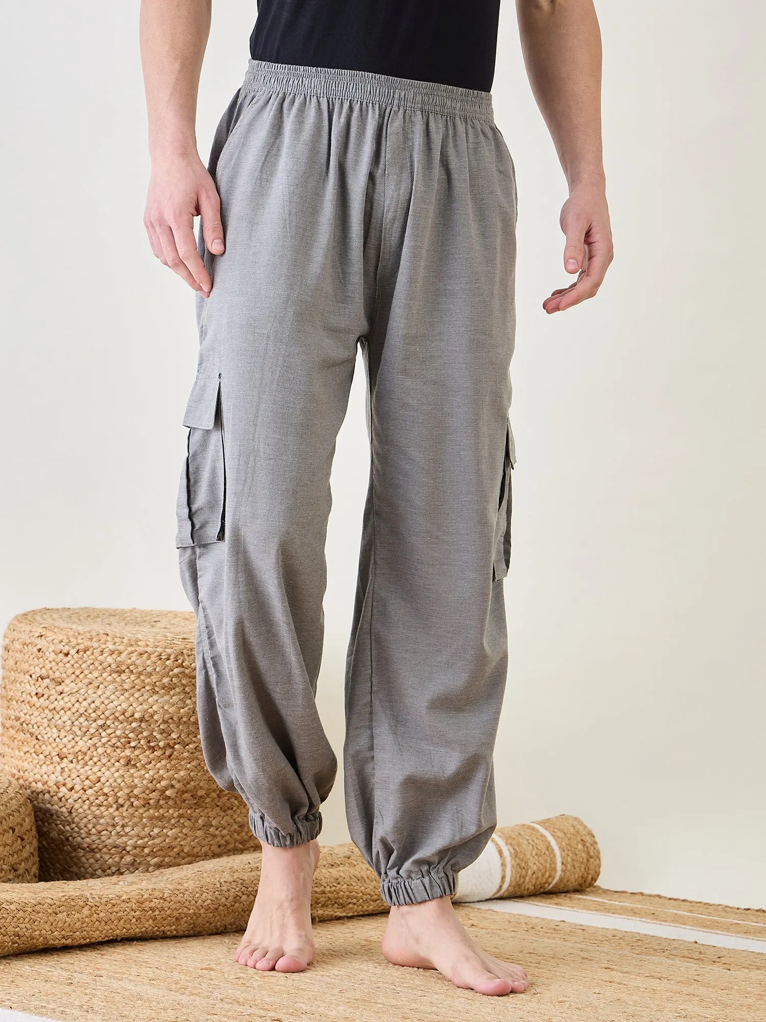 Mens Grey Joggers