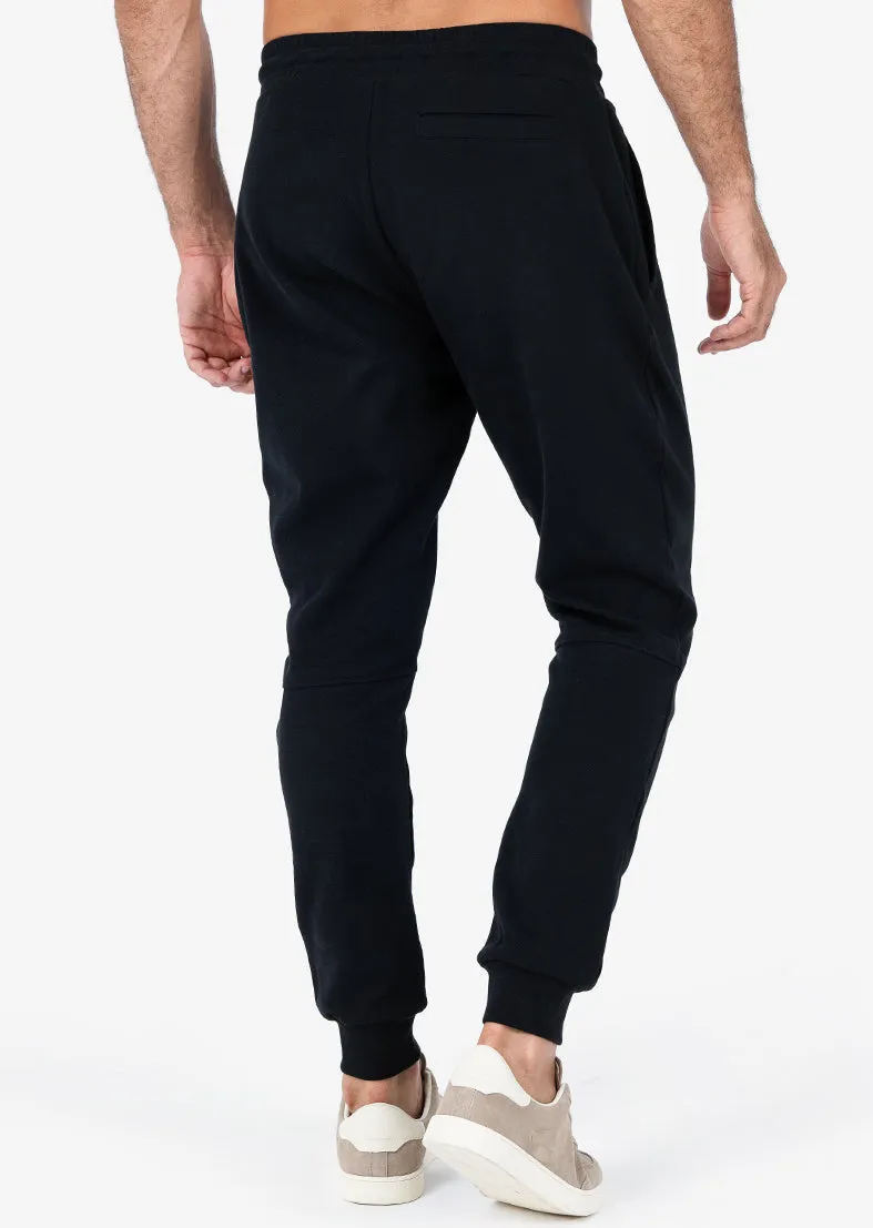 Mens Premium Textured Pant Black