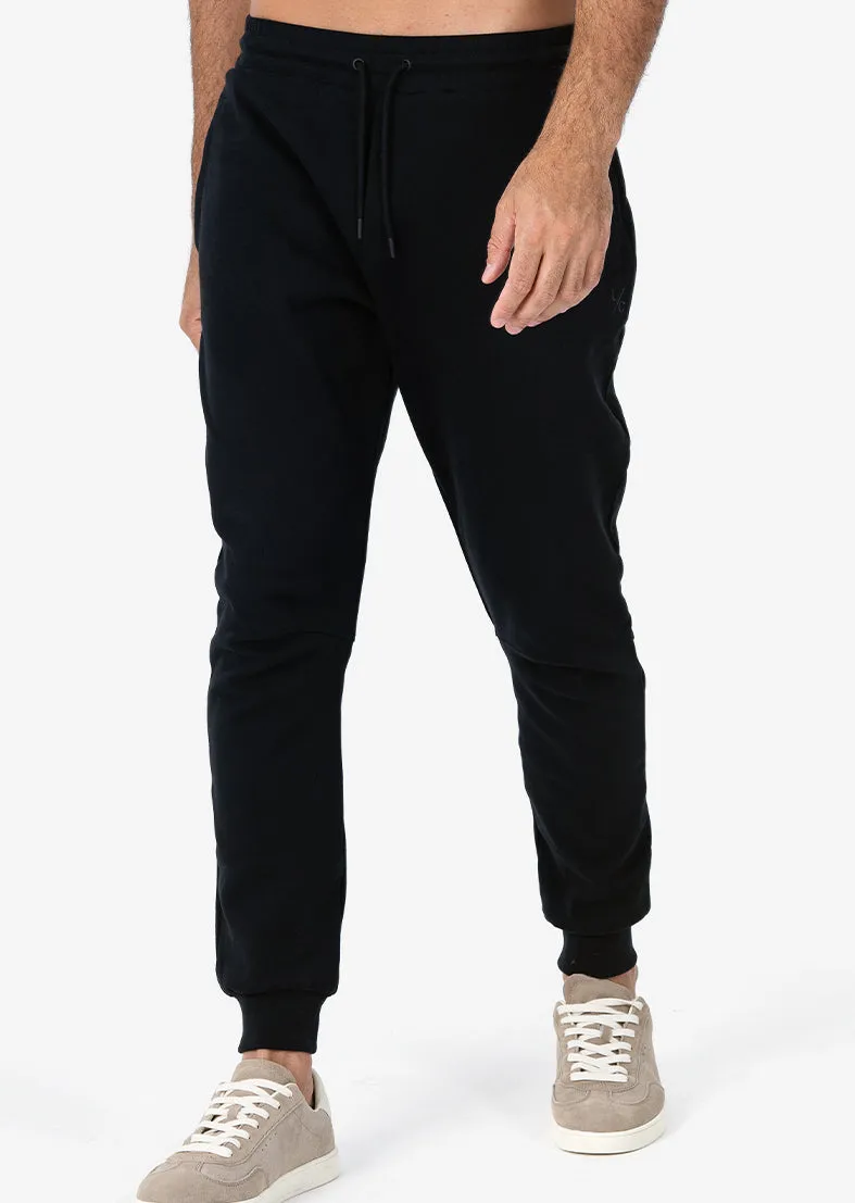 Mens Premium Textured Pant Black