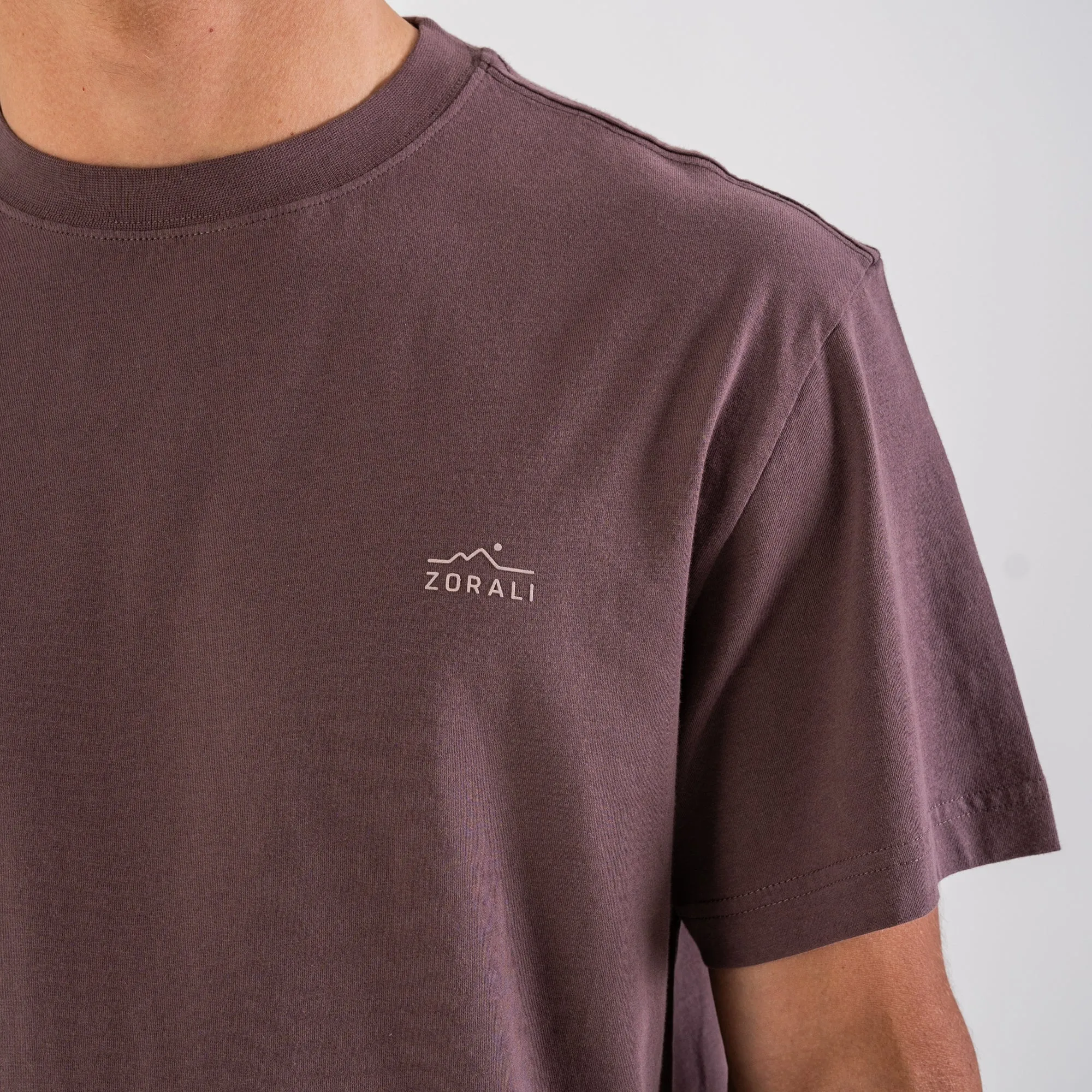 Mens Trash Tee Plum