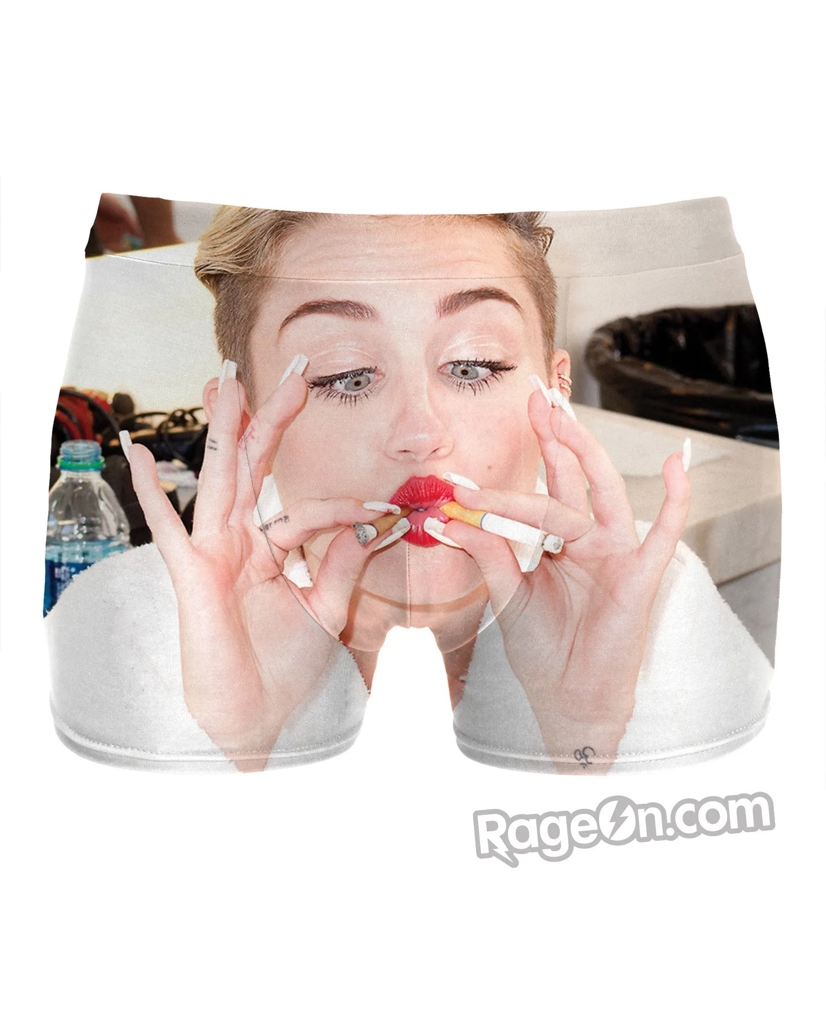 Miley Toking Underwear