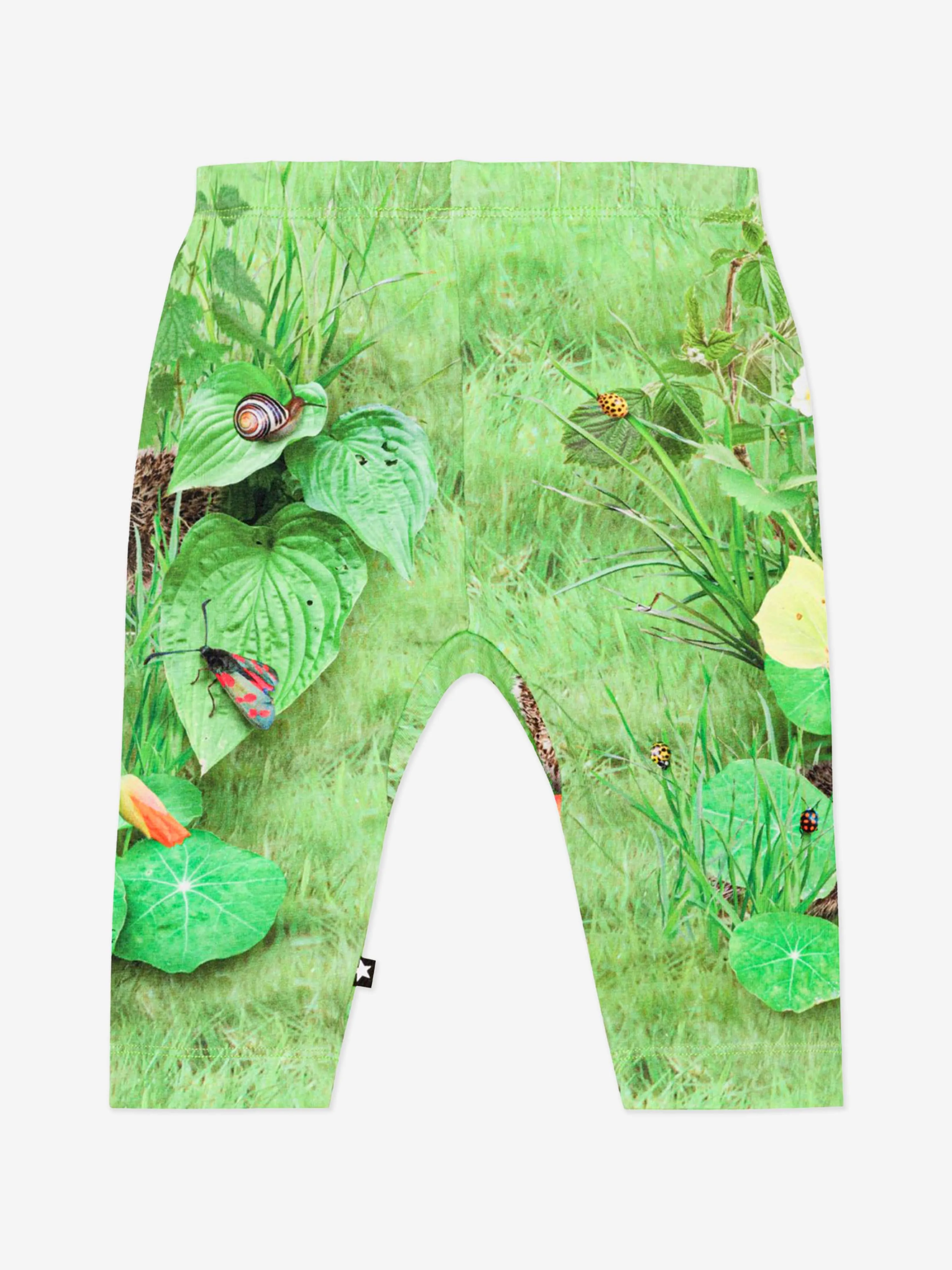 Molo Baby Hedgehog Joggers in Green