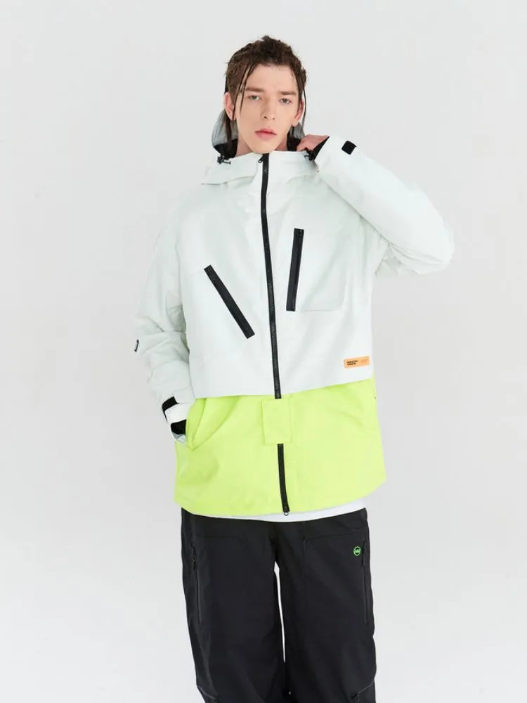 NANDN X DOLL Chic Colorblock Snow Jacket - Men's